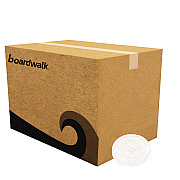 Boardwalk Crystal-Clear Cold Cup Straw-Slot Lids, Fits 9 to 10 oz PET Cups, 1,000/Carton (BWKPET910STRAW)