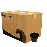 Boardwalk Souffle/Portion Cups, 5.5 oz Polypropylene, Black, 2,500/Carton (BWKPRTN55BL)