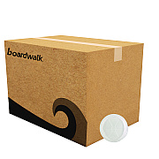 Boardwalk Round Aluminum To-Go Container Lids, Dome Lid, 9", Clear, Plastic, 500/Carton (BWKROUND9CLID)