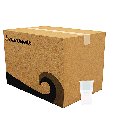 Boardwalk Translucent Plastic Cold Cups, 20 oz, Clear, 1,000/Carton (BWKTRANSCUP20CT)