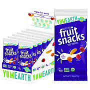 YumEarth Organic Fruit Snacks, Assorted Flavors, 2 oz Bag, 12/Carton (GRR22002288)