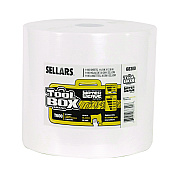 Sellars Absorbent Materials Absorbent Materials Absorbent Materials TOOLBOX WaterWeave T600 Wipers, 1-Ply, 11.8 x 12.8, White, 1,100 Sheets/Roll (SLR68300)
