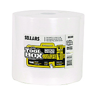 Sellars Absorbent Materials Absorbent Materials Absorbent Materials TOOLBOX WaterWeave T600 Wipers, 1-Ply, 11.8 x 12.8, White, 1,100 Sheets/Roll (SLR68300)