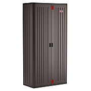 Suncast Commercial Mega Tall Storage Cabinet, 40 x 20.25 x 80.25, Gray (SUABMCCPD8004)