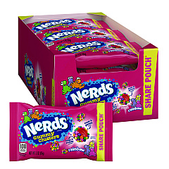 Nerds Rainbow Gummy Clusters Share Pack, Assorted Flavors, 3 oz Packet, 12/Carton (GRR22002360)