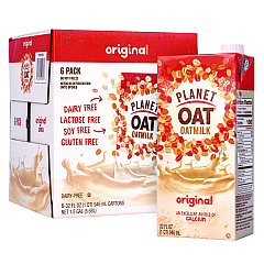 Planet Oat Original Oat Milk Cartons, 32 oz Carton, 6/Carton (GRR22002375)
