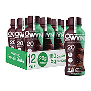 Owyn 20 g Protein Drink, Chocolate, 12 oz Bottle, 12/Carton (GRR38200001)
