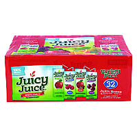 Juicy Juice Juice Box Variety Pack, Assorted Flavors, 6.75 oz Box, 32/Carton (22002370)