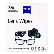 Zeiss Lens Wipes, 6 x 5, 220/Carton (GRR22002393)