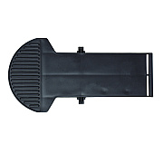 Rubbermaid Commercial Pedal for the 18 and 23 Gallon Step-On Cans, 6 x 12 x 1.5, Black (SGS6145L3)