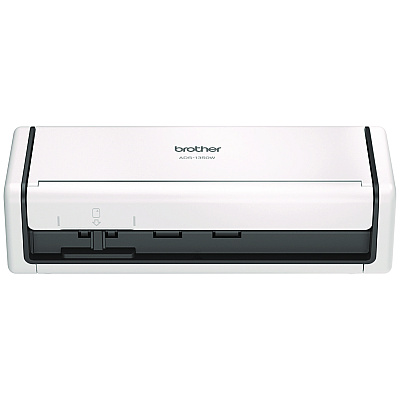 Brother ADS-1350W Compact Desktop Scanner, 600 dpi x 600 dpi Optical Resolution, 20-Sheet Duplex Auto Document Feeder