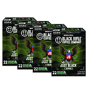 Black Rifle Coffee Company Just Black Coffee K-Cups, 88/Carton (GMT0547CT)