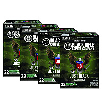 Black Rifle Coffee Company Just Black Coffee K-Cups, 88/Carton (GMT0547CT)