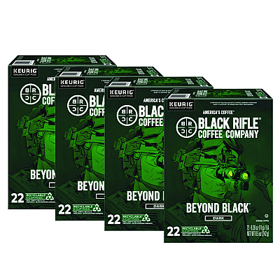 Black Rifle Coffee Company Beyond Black Coffee K-Cups, 88/Carton (GMT0499CT)