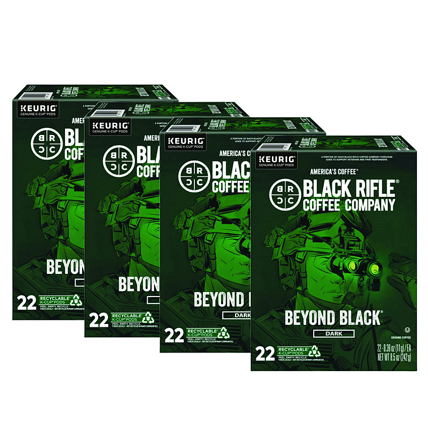 Black Rifle Coffee Company Beyond Black Coffee K-Cups, 88/Carton (GMT0499CT)