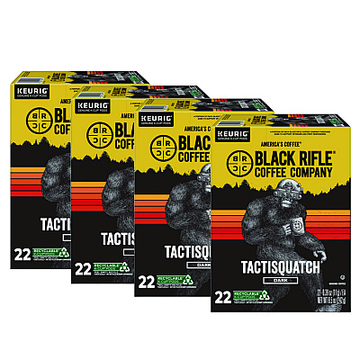 Black Rifle Coffee Company Tactisquatch Coffee K-Cups, 88/Carton (GMT0490CT)