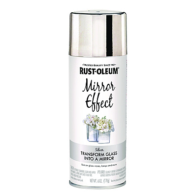 Rust-Oleum Specialty Mirror Effect Spray Paint, High Gloss Mirror, 6 oz Aerosol Can (301494)