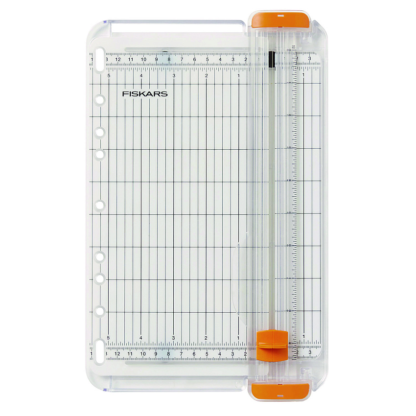 Fiskars SureCut Card Making Paper Trimmer, 8 Sheets, 9" Cut Length, 5.5"w x 9" l (FSK1071221)