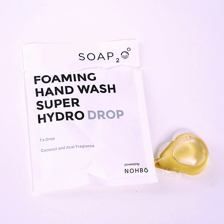 SOAP2O Super HydroDrop, Coconut Acai, Yields 500 mL, 4/Pack (SZOS2OREFILLEA)