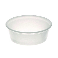Pactiv Evergreen Plastic Portion Cup, 1.5 oz, Translucent, 125/Sleeve, 20 Sleeves/Carton (PCTSPP150)
