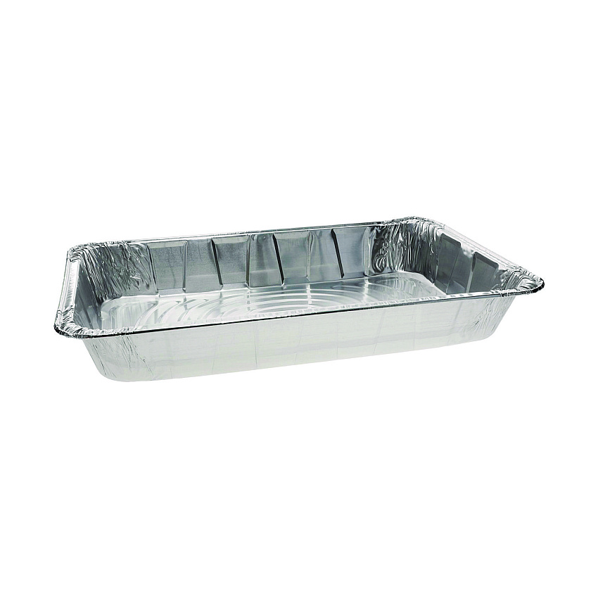 Pactiv Evergreen Aluminum Steam Table Pan, Full-Size Deep, 3.4" Deep, 19.6 x 11.6, 40/Carton (PCTY6050XH)