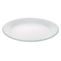 Pactiv Evergreen Placesetter Satin Non-Laminated Foam Dinnerware, Plate, 9" dia, White, 500/Carton (PCTYTH10009STEC)