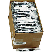 Pactiv Evergreen Gardenware Cutlery, Individually Wrapped, Fork, Knife, Napkin, Black, 500/Carton (PCTGKFKNECH)