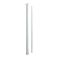 Pactiv Evergreen Giant Paper-Wrapped Straw, 10.25", Translucent, 1,800/Carton (PCTYSTWG1026)