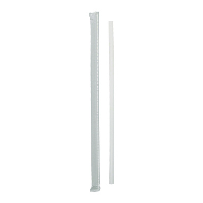 Pactiv Evergreen Giant Paper-Wrapped Straw, 10.25", Translucent, 1,800/Carton (PCTYSTWG1026)