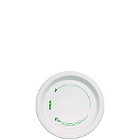 Solo Compostable Paper Dinnerware, ProPlanet Seal, Plate, 6" dia, White, 500/Carton (SCCOFMP6PLANET)