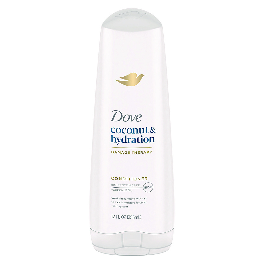 Dove Coconut Conditioner, 12 oz Bottle, 6/Carton (UNI69795720)