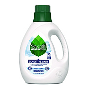 Seventh Generation Natural Liquid Laundry Detergent, Sensitive Skin Free and Clear, 90 oz Bottle, 4/Carton (SEV68748039)