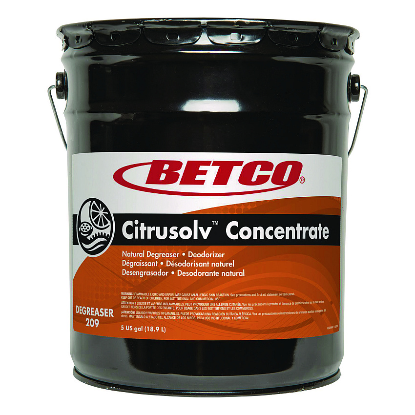 Betco Citrusolv Concentrate Natural Degreaser, 5 gal Pail (BET2090500)