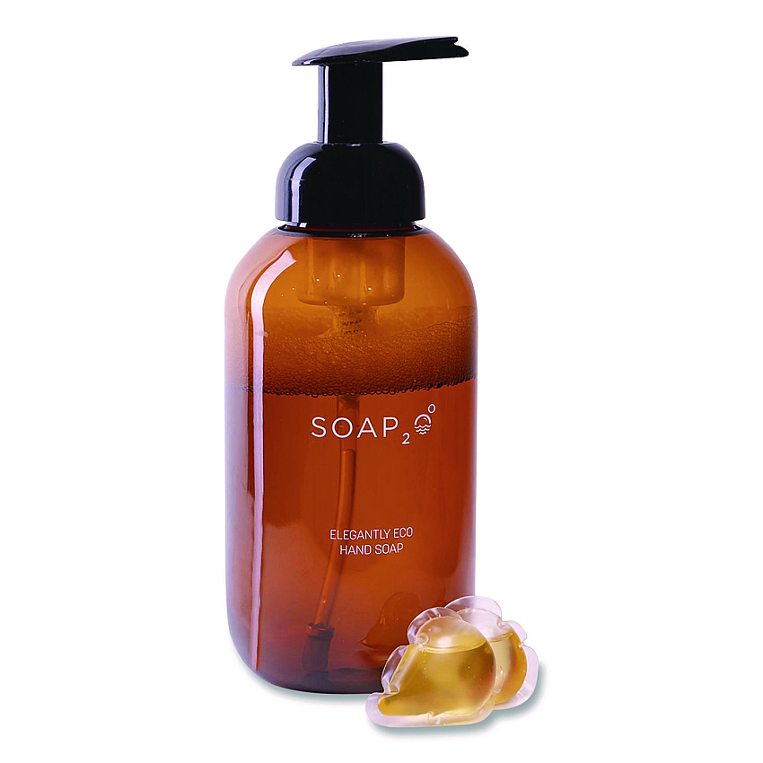 SOAP2O Super HydroDrops and Dispenser Bottle Kit, Coconut Acai, 500 mL (SZOS2OKITEA)