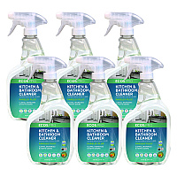 ECOS PRO Parsley Plus All-Purpose Kitchen and Bathroom Cleaner, Parsely Scent, 32 oz Spray Bottle, 6/Carton (EOPPL97466CT)