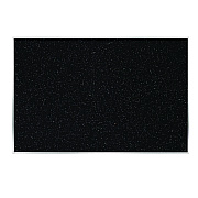Ghent Recycled Bulletin Board, 87.91 x 48.5, Confetti Surface, Satin Aluminum Frame (GHEATR47CF)
