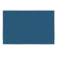 Ghent Vinyl Bulletin Board with Aluminum Frame, 87.91" x 48.5", Ocean Surface, Satin Aluminum Frame (GHEAV47191)
