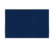 Ghent Vinyl Bulletin Board with Aluminum Frame, 87.91" x 48.5", Navy Surface, Satin Aluminum Frame (GHEAV47195)