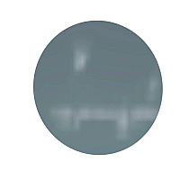 Ghent Coda Low Profile Circular Magnetic Glassboard, 36 x 36, Smoke Surface (GHECDAGM36SK)