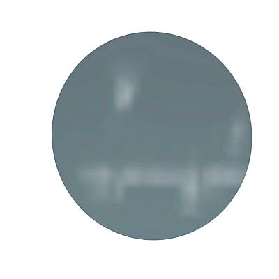 Ghent Coda Low Profile Circular Magnetic Glassboard, 36 x 36, Smoke Surface (GHECDAGM36SK)