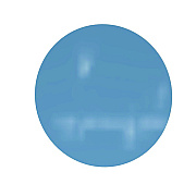 Ghent Coda Low Profile Circular Non-Magnetic Glassboard, 24 x 24, Denim Surface (GHECDAGN24DM)