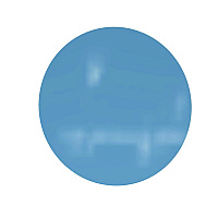 Ghent Coda Low Profile Circular Non-Magnetic Glassboard, 24 x 24, Denim Surface (GHECDAGN24DM)