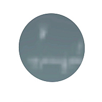 Ghent Coda Low Profile Circular Non-Magnetic Glassboard, 24 x 24, Smoke Surface (GHECDAGN24SK)