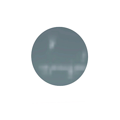 Ghent Coda Low Profile Circular Non-Magnetic Glassboard, 36 x 36, Smoke Surface (GHECDAGN36SK)