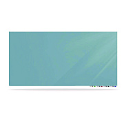 Ghent Aria Low-Profile Frameless Magnetic Glassboard, 36" x 24", Denim Blue Surface (GHEARIASM23DM)