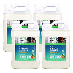ECOS PRO Orange Plus All-Purpose Cleaner and Degreaser, Citrus Scent, 1 gal Bottle, 4/Carton (EOPPL970604CT)