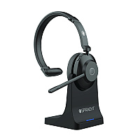 Spracht Blues Combo Monaural Headset, Over The Head, Black (BC1039)