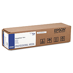 Epson CrystalClear Film, 17" x 100 ft, Glossy Clear (EPSS045151)