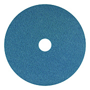 Americo Blue Cleaner Pad, 13", Blue, 5/Carton (AM7400413)