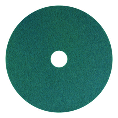 Americo SmartScrub Floor Pad, 13" Diameter, Blue/Yellow, 5/Carton (AM7403013)
